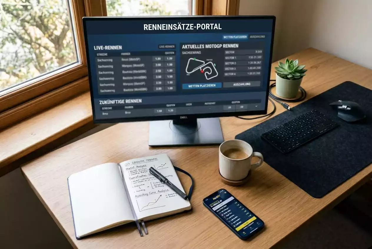 Wachstum des Motorsport-Wettmarkts mit steigender Nachfrage bei F1- und MotoGP-Quoten